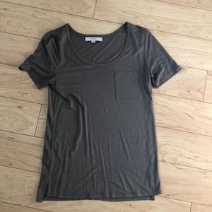 LOFT scoopneck tee